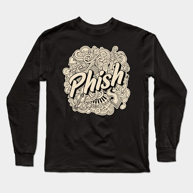 Phish - Vintage Long Sleeve T-Shirt by graptail